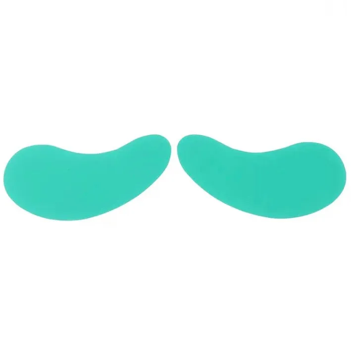 Reusable silicone eye patches GREEN, 2 pieces/1 pair