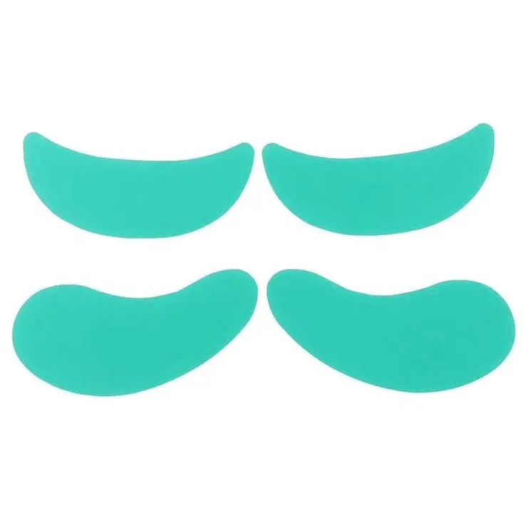 Reusable silicone eye patches GREEN, 2 pieces/1 pair