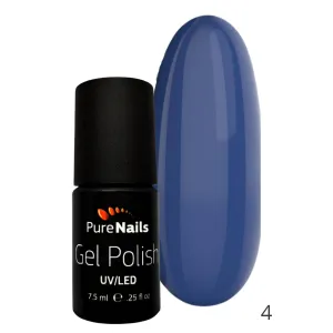 SALE! BIS Pure Nails ONE STEP gel polish 7.5 ml, BLUEBERRY 4