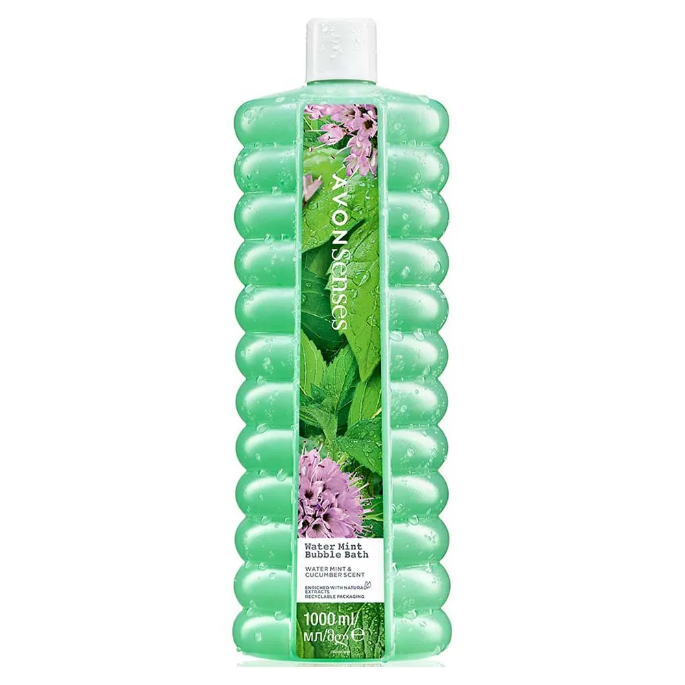 Senses Water Mint Bubble Bath 1l