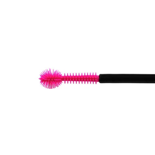 Silicone mascara brush for lashes & brows, PINK