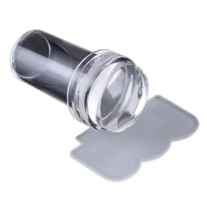 Silicone nail design stamper for Konad stamping, CLEAR small