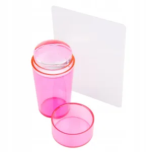 Silicone nail design stamper   scraper for Konad stamping, ROSE