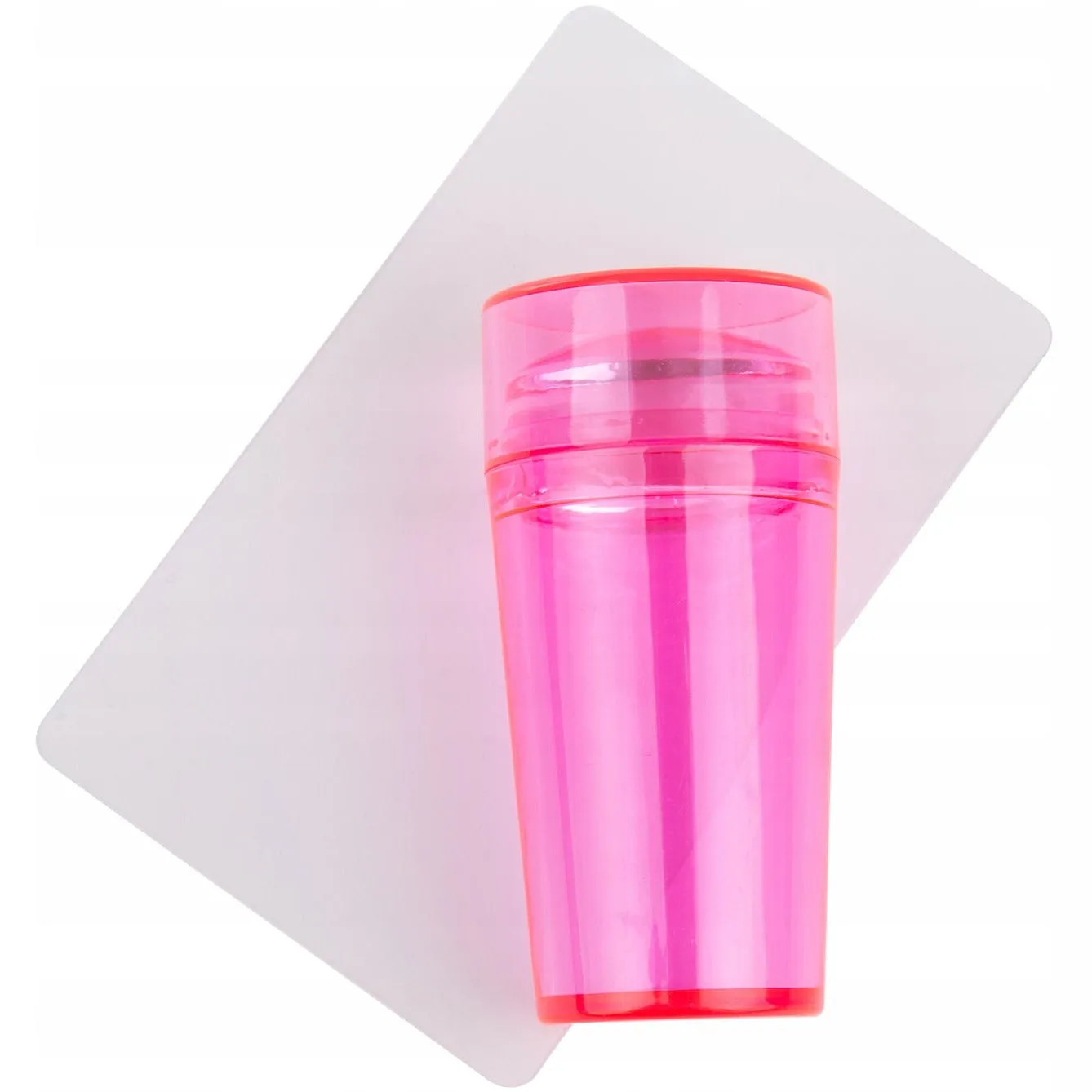 Silicone nail design stamper   scraper for Konad stamping, ROSE