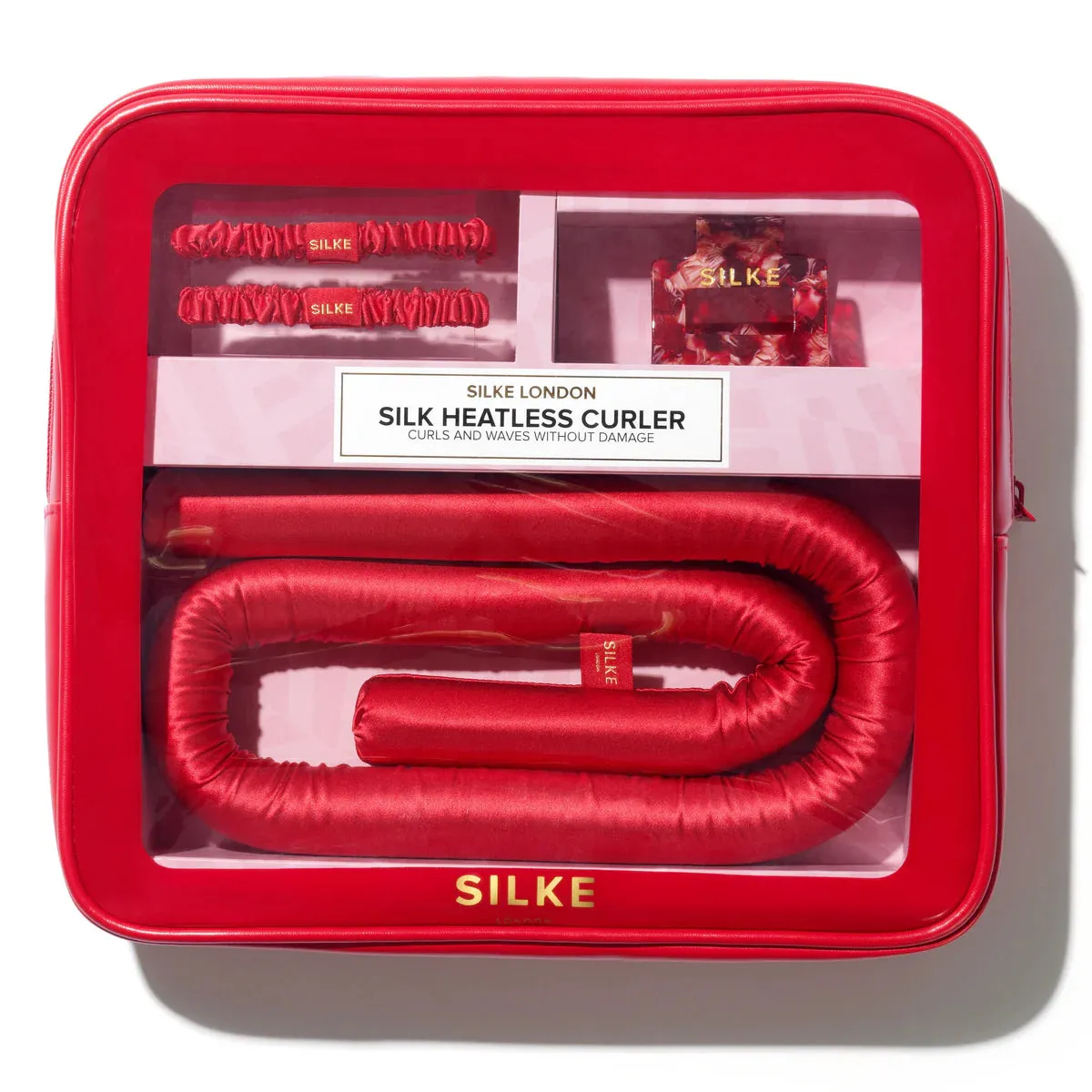 Silke London Heatless Curler Red