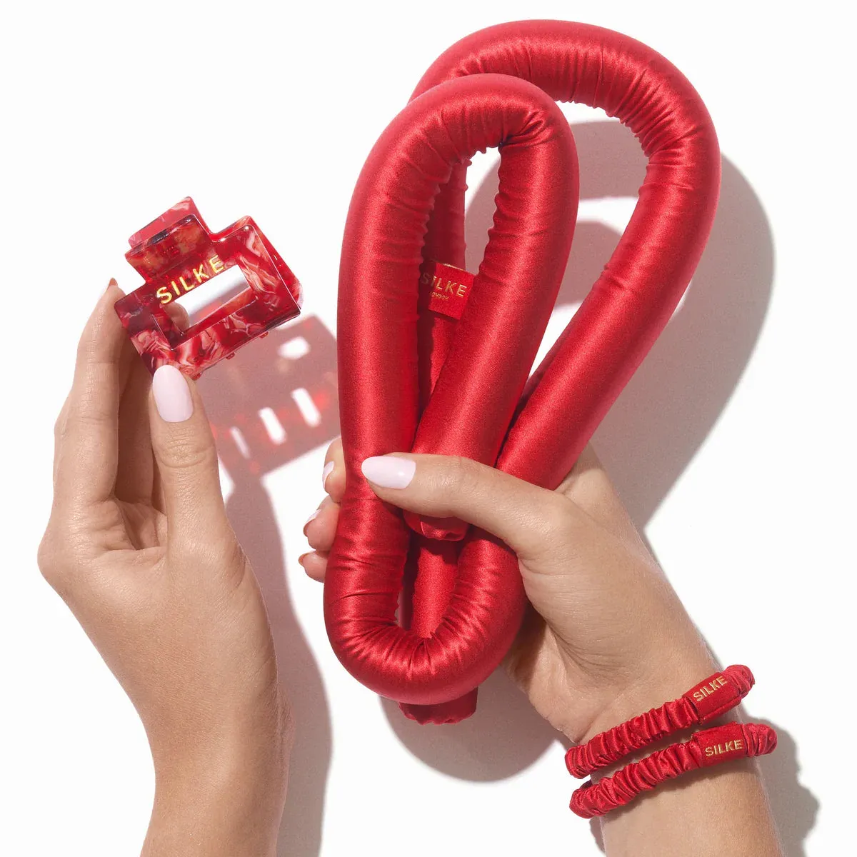 Silke London Heatless Curler Red