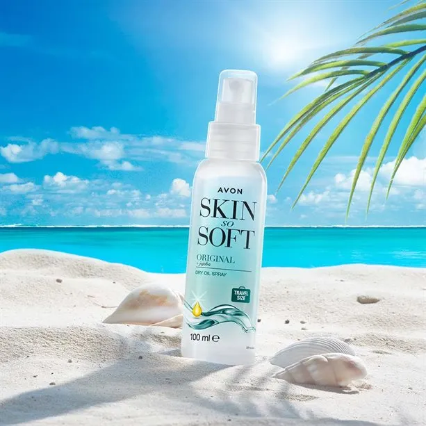 Skin So Soft Original Dry Oil Spray Travel Size - 100ml