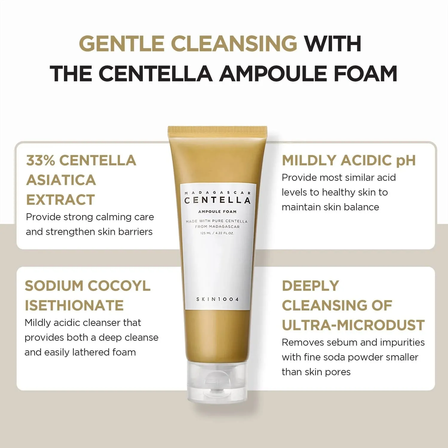 SKIN1004 Madagascar Centella Ampoule Foam