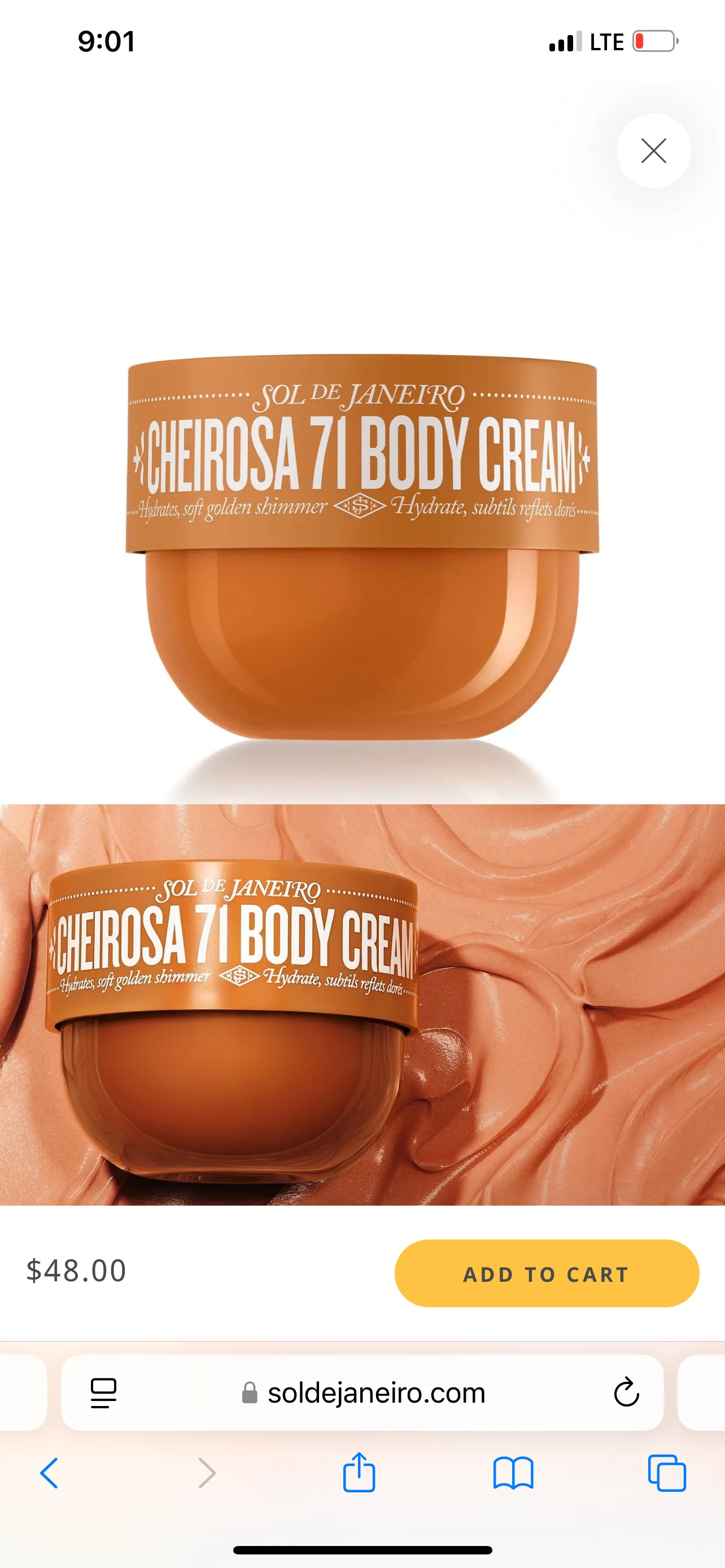 Sol De Janeiro Cheirosa 71 Body Cream | Limited Edition