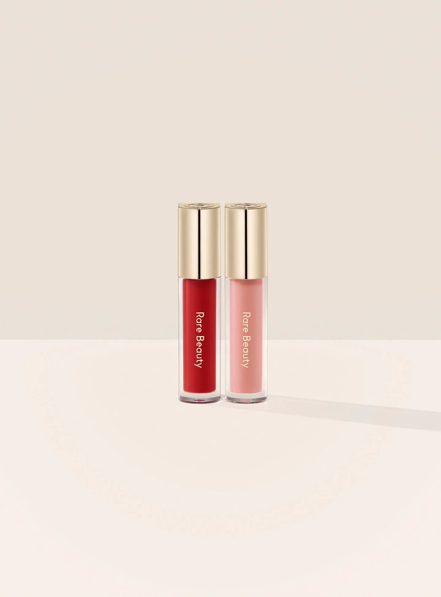 Stay Vulnerable Mini Glossy Lip Balm Duo Rare Beauty