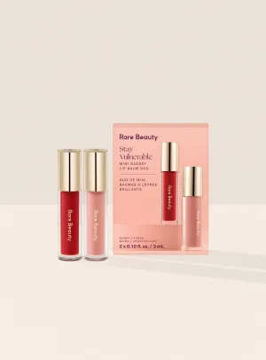 Stay Vulnerable Mini Glossy Lip Balm Duo Rare Beauty