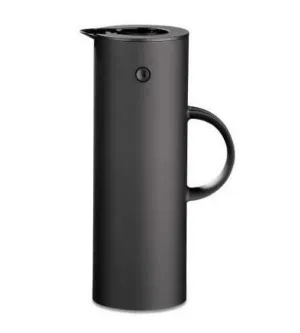 Stelton EM77 Vacuum Jug, 33.8 oz, soft black