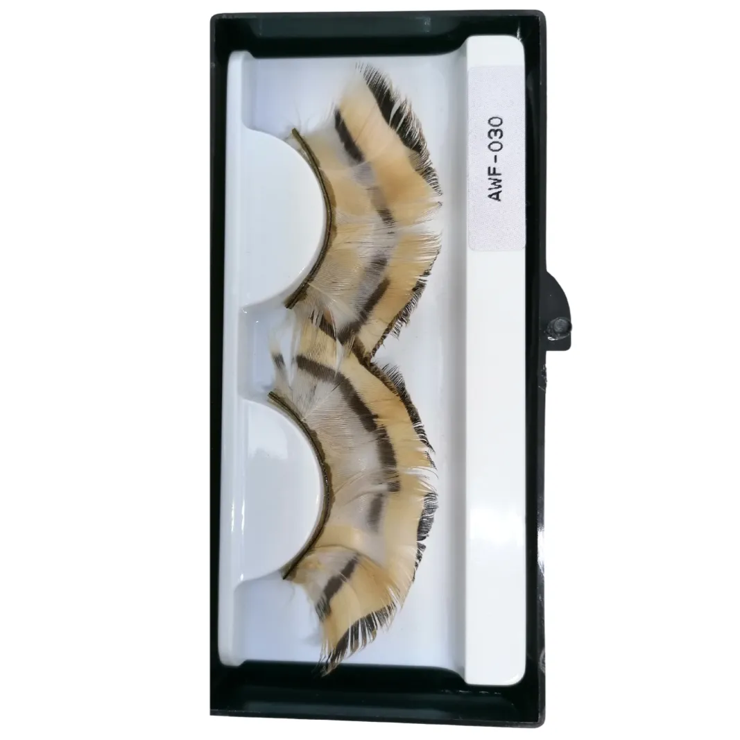 Strip flare lashes in line for make-up, AWF-030