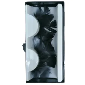 Strip flare lashes in line for make-up, BLACK SWAN