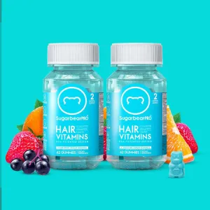 SUGARBEAR PRO  HAIR VITAMIN GUMMIES NEW FORMULA (4 MONTH SUPPLY)