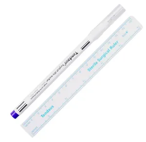 Surgical Skin Marker   Ruler by TONDAUS, blue