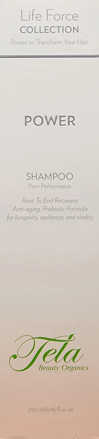 Tela Beauty Organics Peppermint Power Shampoo, 8.45 Fl Oz