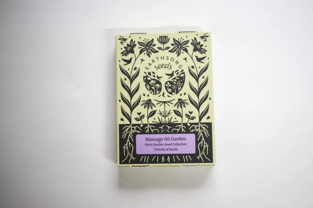 The Massage Oil Garden Seed Collection