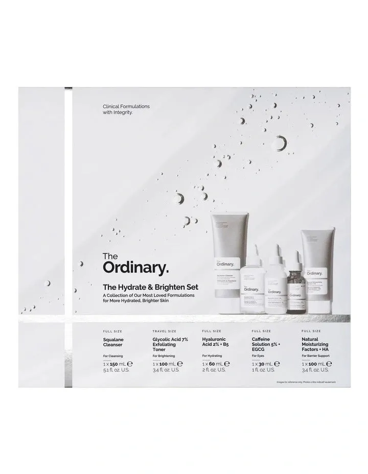 THE ORDINARY THE HYDRATE & BRIGHTEN SET