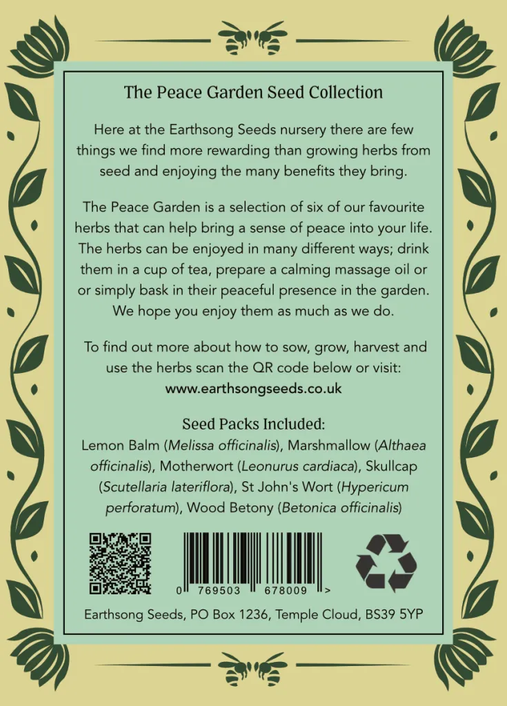 The Peace Garden Seed Collection