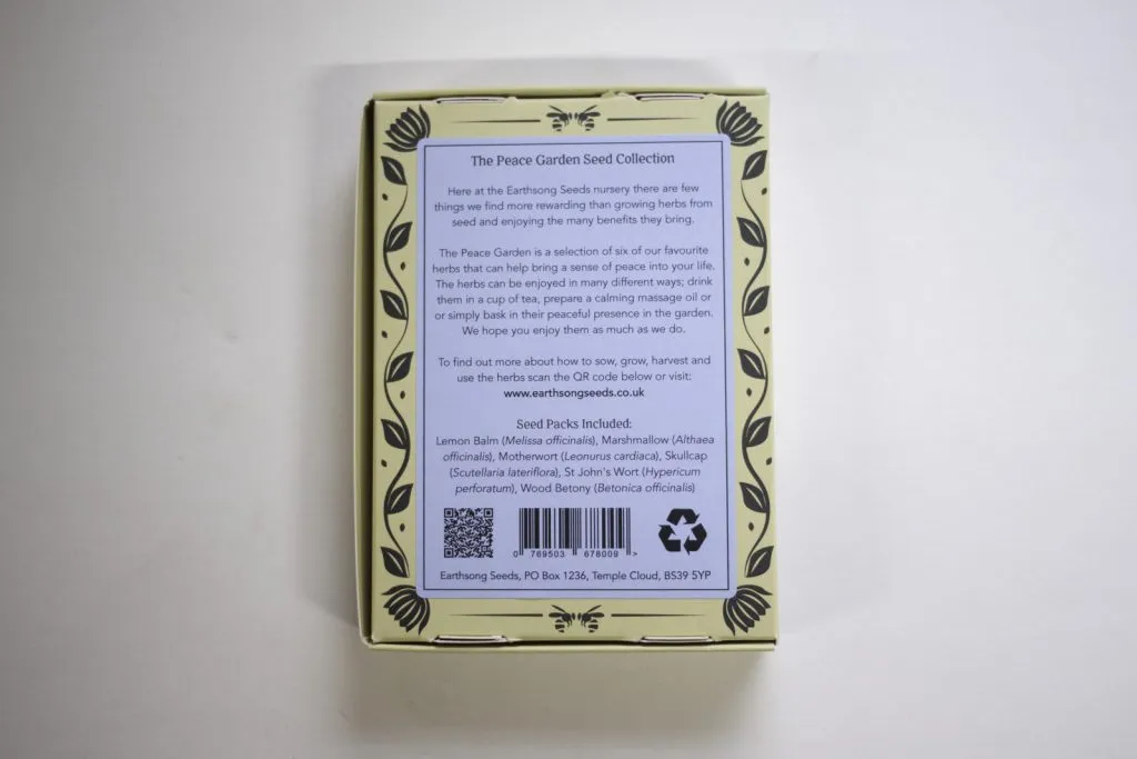 The Peace Garden Seed Collection