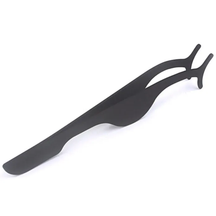 Tweezers for easy false eyelashes application, BLACK