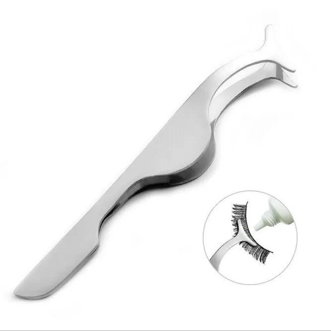 Tweezers for easy false eyelashes application, BLACK