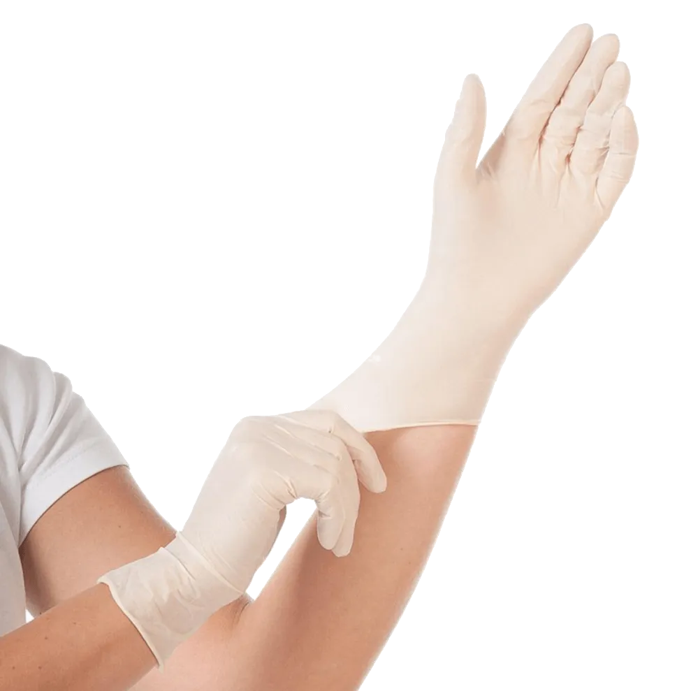 Unigloves latex gloves 2 pieces /1 pair, L size
