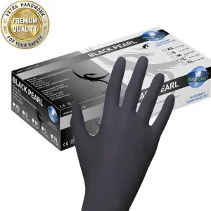 Unigloves Nitrile gloves Black Pearl XS, S, M or L, 100 pieces