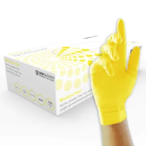 Unigloves nitrile gloves Yellow Pearl 2 pieces/1 pair XS