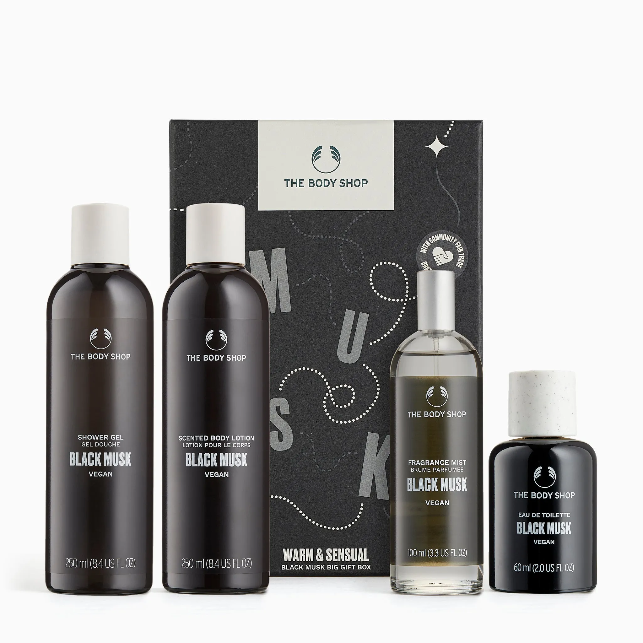 Warm & Sensual Black Musk Big Gift Box The Body Shop