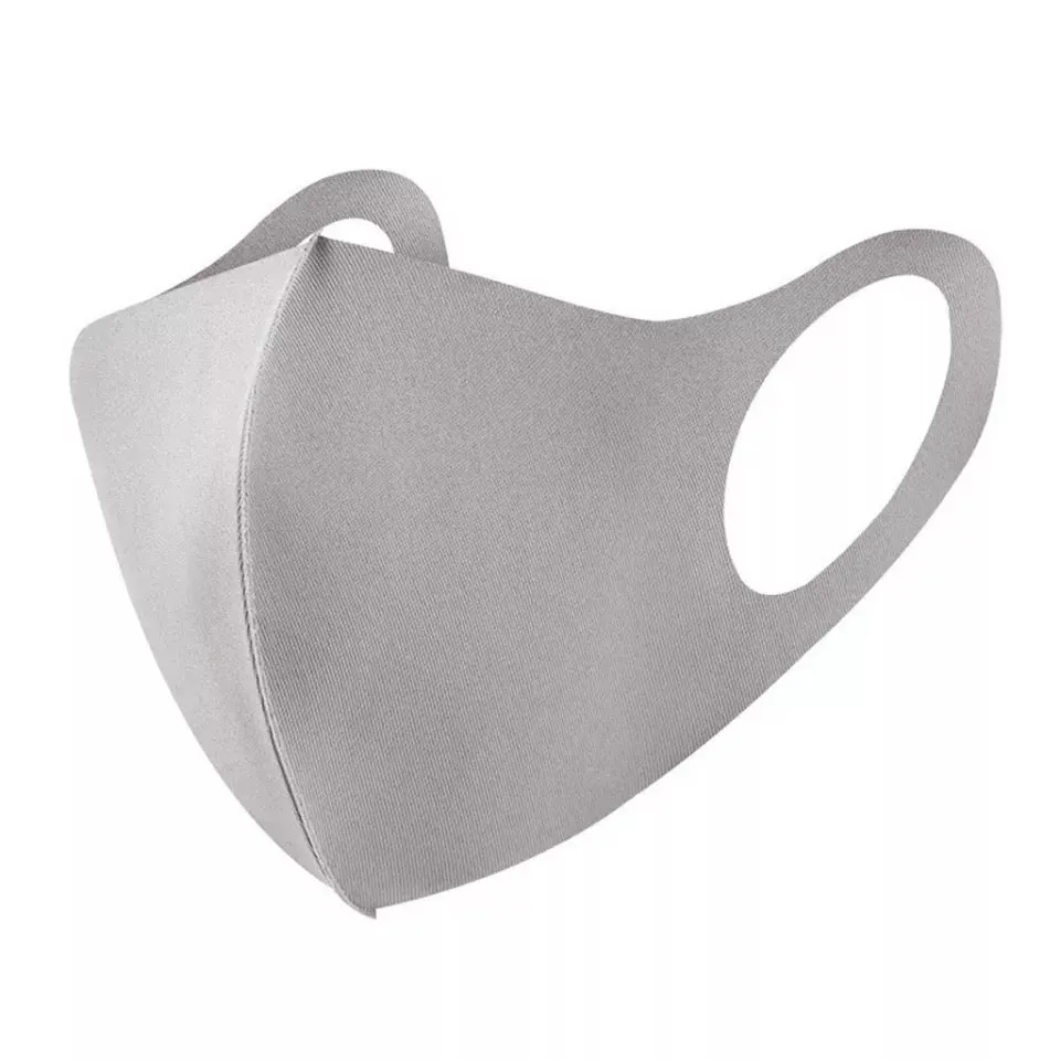 Washable soft face mask, GREY