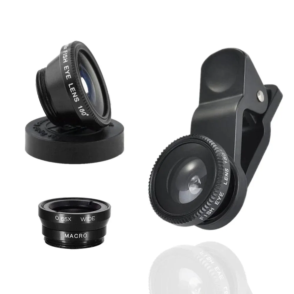 Wide angle mobile phone lens, with Macro