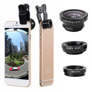 Wide angle mobile phone lens, with Macro