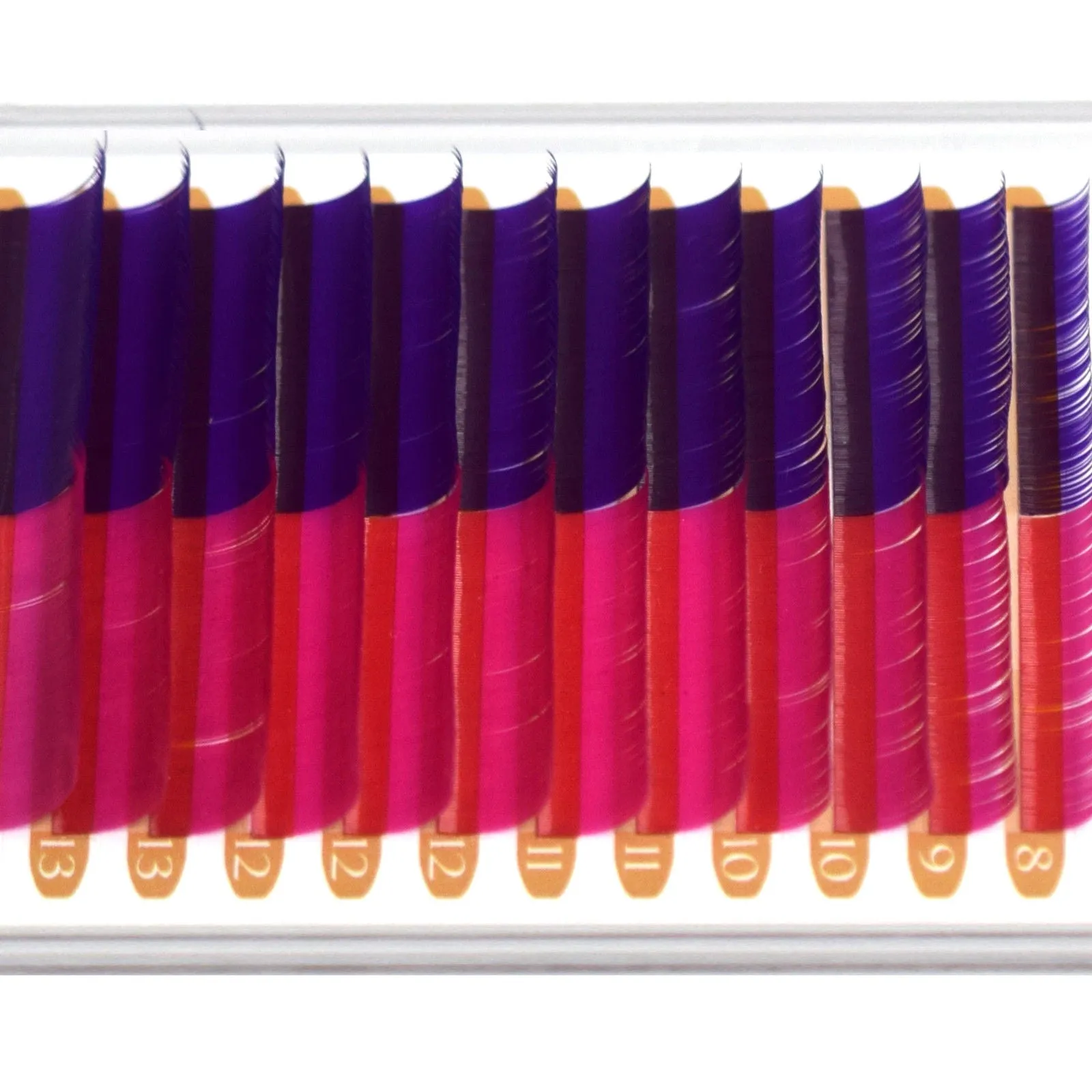 WonderLash® Color eyelash extension mink MIX, Purple   Pink