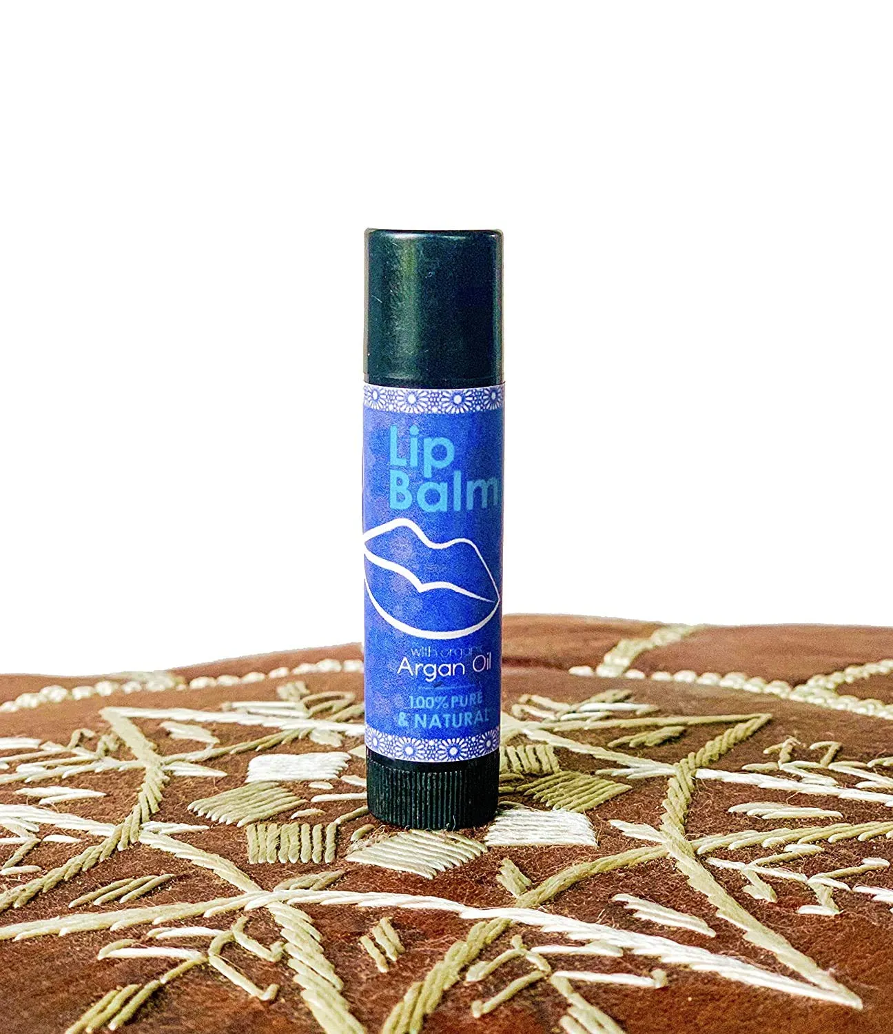 Ziri Skincare Chapstick 3-Pack Natural Lip Balm with Argan Oil (3 Pack)